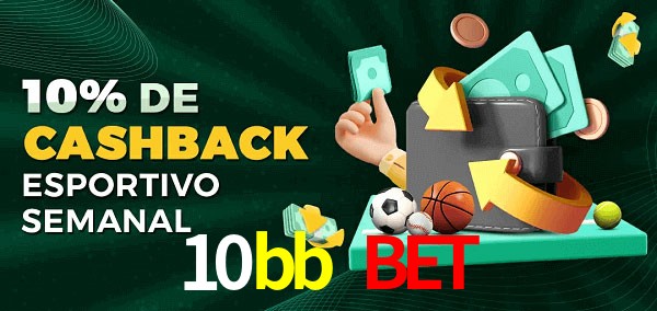 10% de bônus de cashback na 10bb bet
